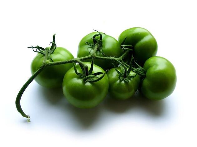 tomates vertes pour le traitement des varices